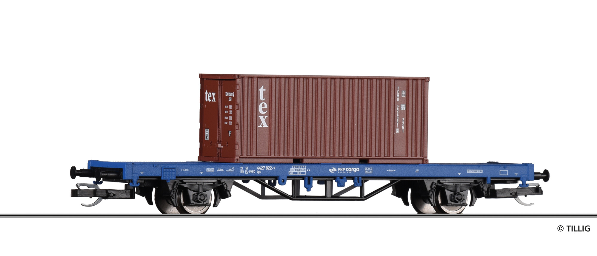 Tillig Start Containertragwagen Der Pkp Cargo Ep Vi Pkp