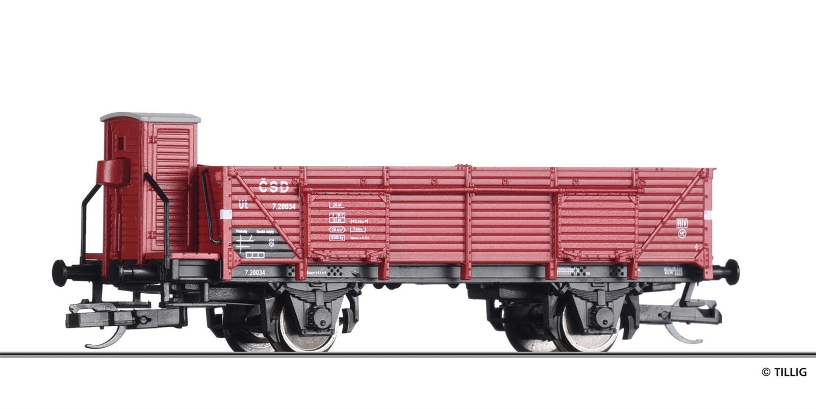 Tillig 17622 Offener Güterwagen Ut Ep III CSD 28 40