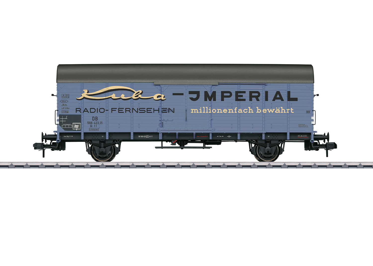 Märklin 58230 Gedeckter Güterwagen GI 11Kuba Imperial Ep III DB 214 20