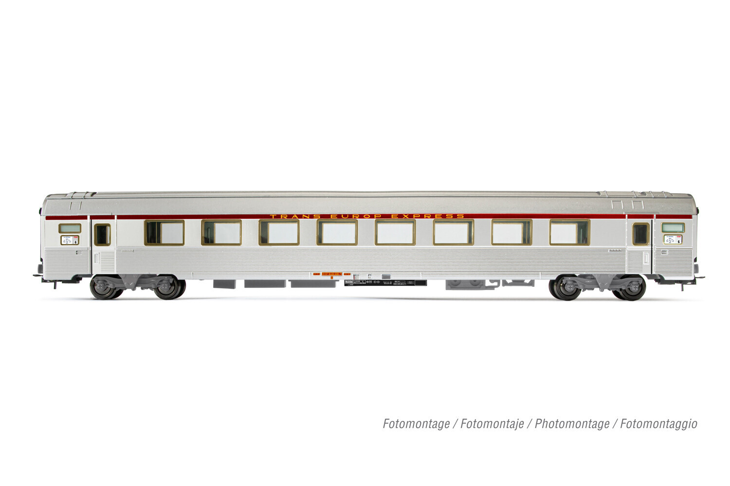 Jouef Hj Personenwagen A Tu Tee Mistral Silber Ep Iv Sncf