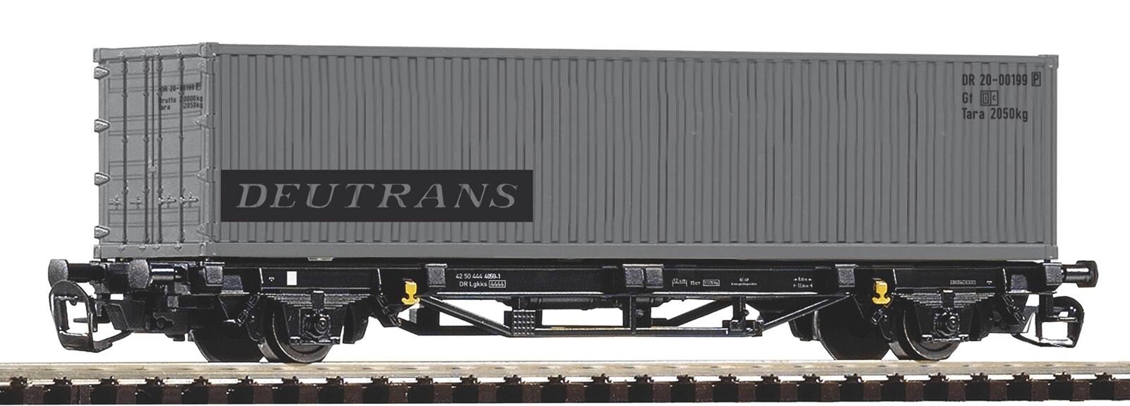 PIKO 47723 Containerwagen Deutrans Ep IV DR 31 90