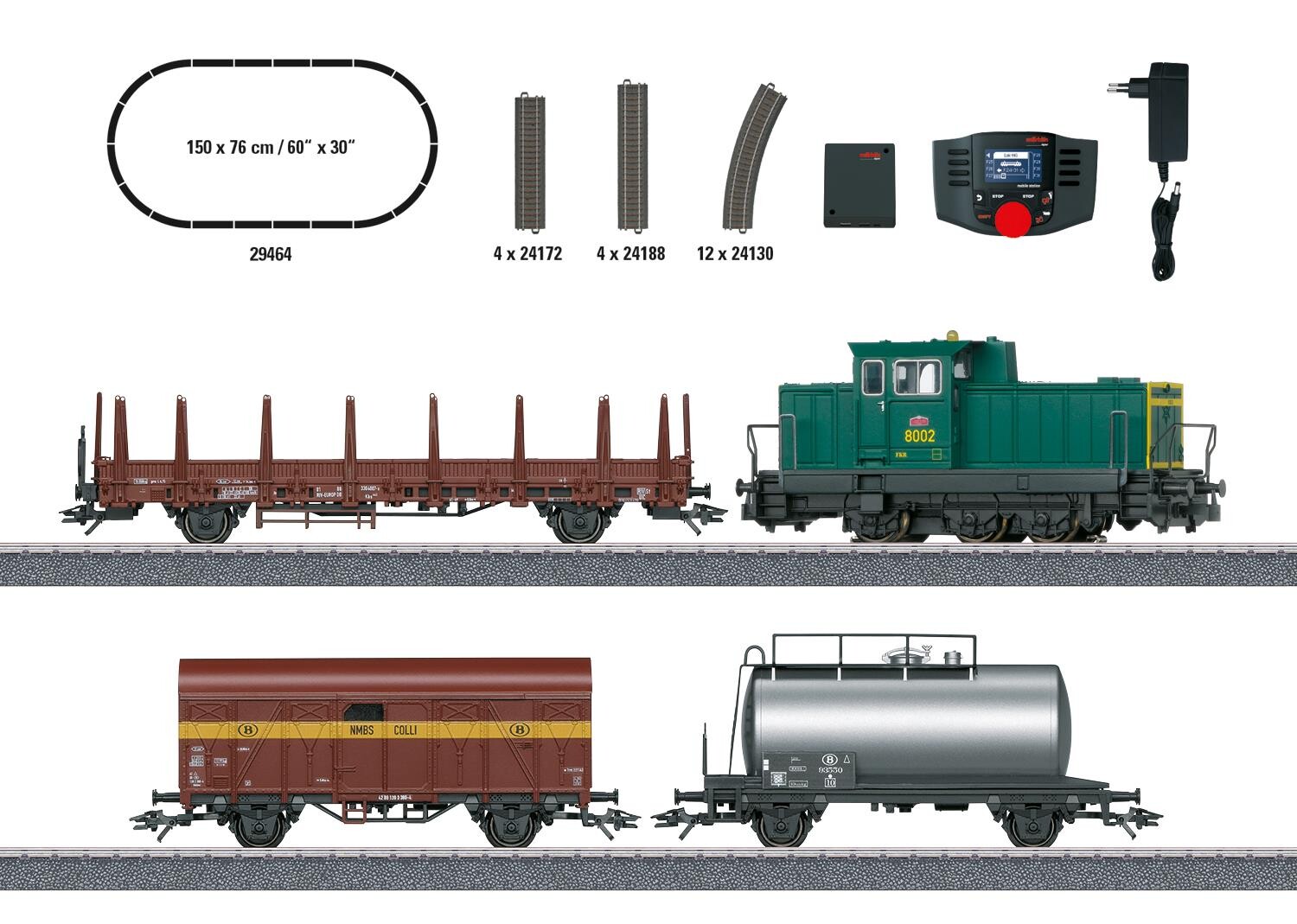 M Rklin Digital Startset G Terzug Mit E Lok Sr Ep Iii