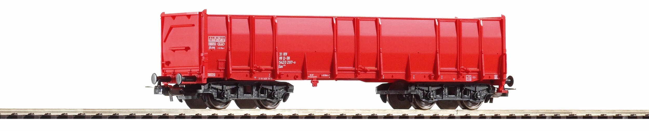 PIKO 98546A1 Güterwagen Eaos rot Wagennr 1 Ep VI DB AG 13 40