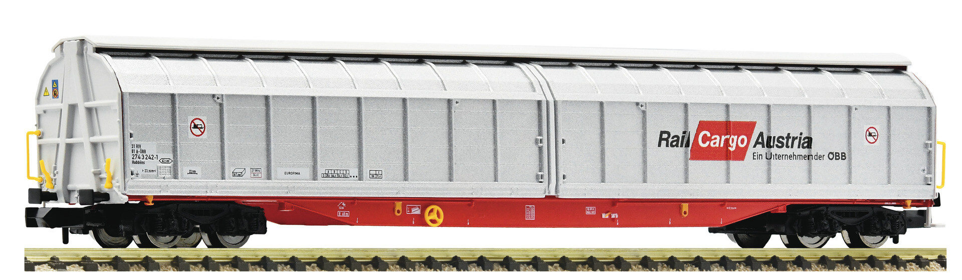 Fleischmann 6660006 Schiebewandwagen Habbiins Ep VI ÖBB 43 50