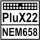 Plux 22 nach NEM 658