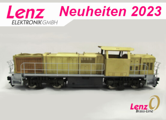 Lenz Neuheiten 2023 - Lenz Anzeiger - Ausgabe 10 a - Modellbahn Neuheiten März 2023