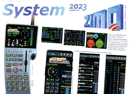 ZIMO Faltblatt System Ausgabe April 2023 - ZIMO Faltblatt System Ausgabe April 2023