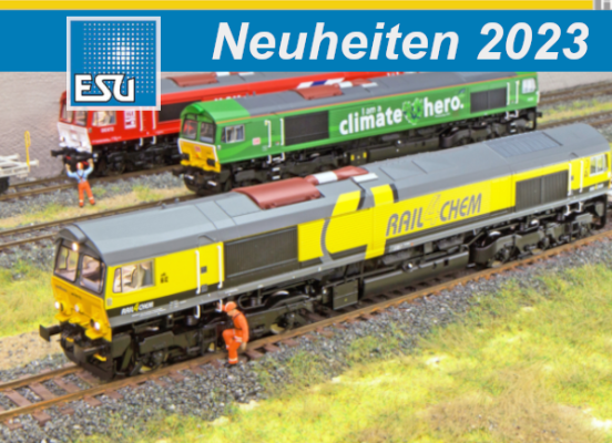 ESU Neuheiten 2023 - ESU Modellbahn Neuheiten April 2023