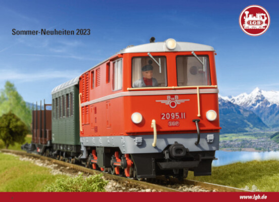 LGB Katalog Sommer-Neuheiten 2023 - LGB Katalog Modellbahn Sommer-Neuheiten 2023