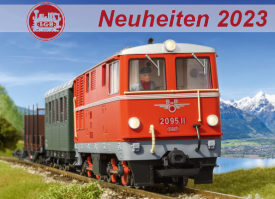 LGB Sommer-Neuheiten 2023 - LGB Modellbahn Sommer-Neuheiten 2023