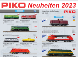 PIKO Modellbahn Neuheiten Erstauslieferungen Juli 2023