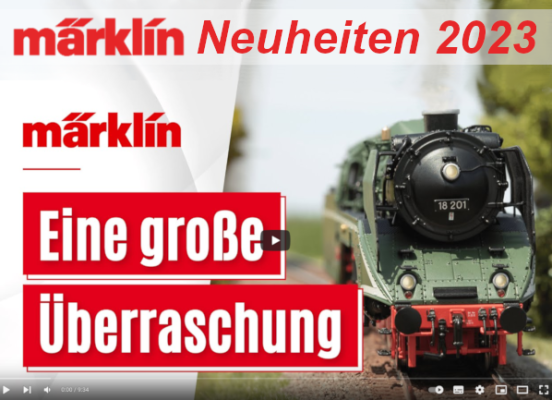 Märklin Überraschungslok 2023 - Märklin 38201 Überraschungslok 2023 - H0 Dampflok 18 201 - Der grüne Dampflokstar