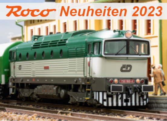 Roco Spur TT Neuheiten 2023 - Roco Spur TT Modellbahn Neuheiten 2023 2024