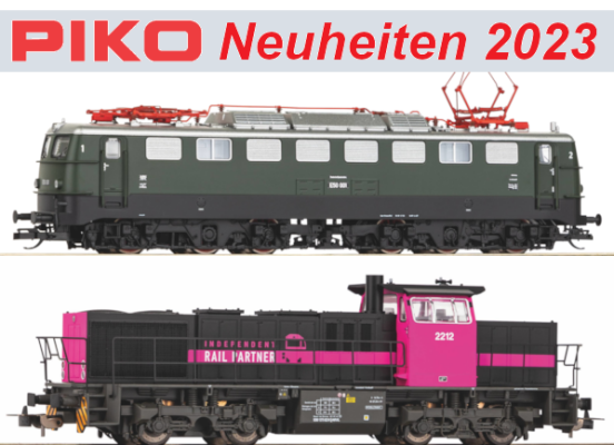 PIKO Neuheiten 2023 - PIKO Modellbahn Neuheiten Erstauslieferungen Dezember 2023