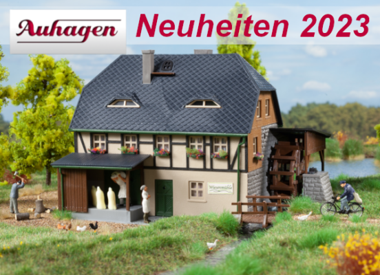 Auhagen Neuheiten 2023 - Auhagen Modellbahn Zusatz November Neuheiten 2023 Spur H0 + TT