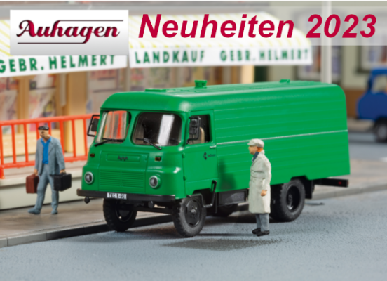 Auhagen Neuheiten 2023 - Auhagen Neuheiten Dezember 2023 Spur TT Formneuheit minicar Robur LO3000