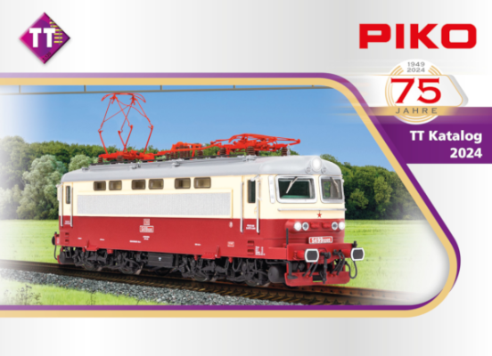 PIKO Spur TT Katalog 2024 - PIKO Spur TT Katalog 2024 zum 75 Jahre Jubiläum 99424