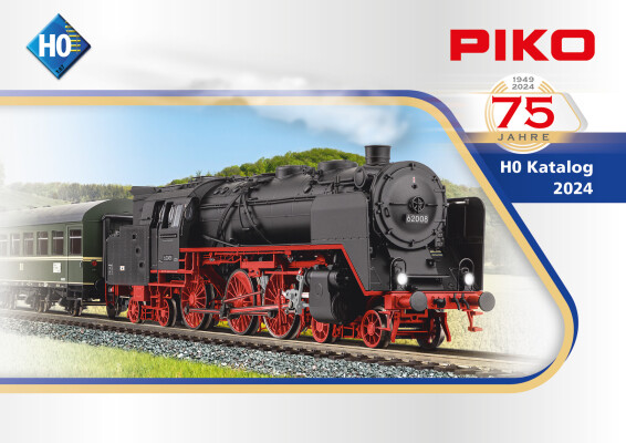 PIKO Spur H0 Katalog 2024 - PIKO Spur H0 Katalog 2024 zum 75 Jahre Jubiläum 99504