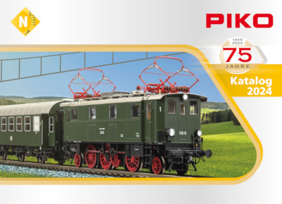 PIKO Spur N Katalog 2024 - PIKO Spur N Katalog 2024 zum 75 Jahre Jubiläum 99694