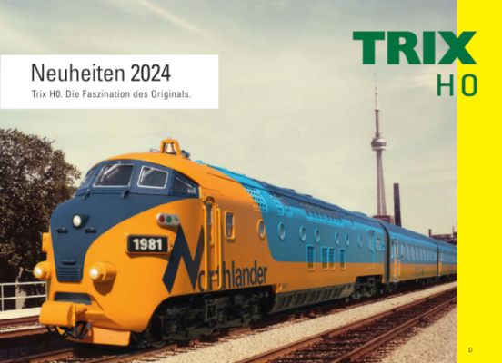 Trix Katalog Neuheiten 2024 - Trix Katalog Modellbahn Neuheiten 2024