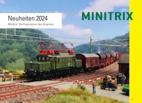 Minitrix Katalog Neuheiten 2024 - Minitrix Katalog Modellbahn Neuheiten 2024