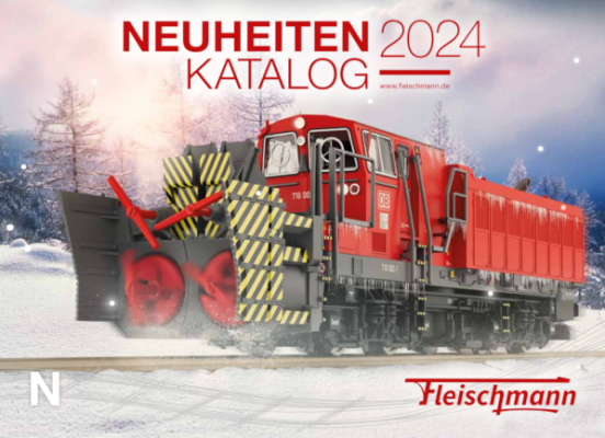 Fleischmann Katalog  Neuheiten 2024 - Fleischmann Katalog Modellbahn Neuheiten 2024 Spur N