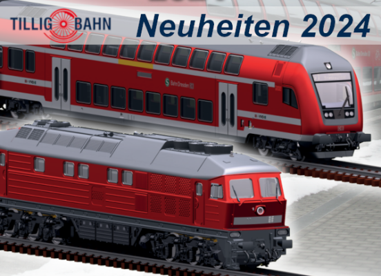 Vorstellung Tillig Neuheiten 2024 - Vorstellung Tillig Modellbahn Neuheiten 2024 Spur TT H0 H0e H0m