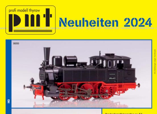 PMT Neuheiten 2024 - PMT Prospekt Modellbahn Neuheiten 2024 H0 H0e