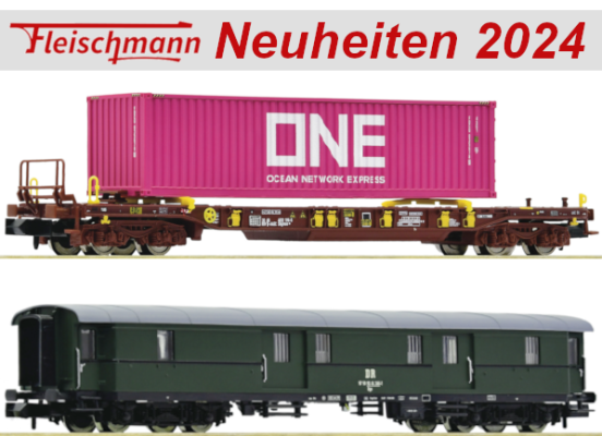 Fleischmann Erstauslieferungen Februar 2024 - Fleischmann Modellbahn Neuheiten Erstauslieferungen Februar 2024