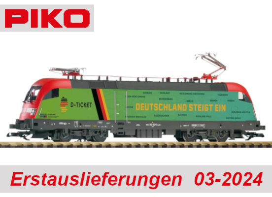 PIKO Erstauslieferungen März 2024 - PIKO Modellbahn Neuheiten Erstauslieferungen März 2024