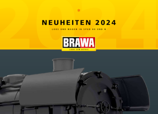 Brawa Katalog - Neuheiten 2024 - Spur H0 N - Brawa Katalog Modellbahn Neuheiten 2024 - Spur H0 N