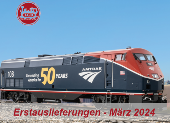 LGB Erstauslieferungen März 2024 - LGB Modellbahn Neuheiten Erstauslieferungen März 2024