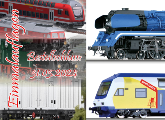 Tillig Prospekt - Einmalauflagen 2024 - Tillig Prospekt Modellbahn Neuheiten - Einmalauflagen 2024