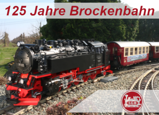 Vorstellung LGB Sommer-Neuheiten 2024 - Vorstellung LGB Modellbahn Sommer-Neuheiten 2024 - 125 Jahre Harzer Harzquer- und Brockenbahn - 26819