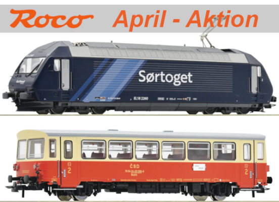 Roco Sonderpreis Aktion April 2024 - Roco Sonderpreis Aktion April 2024