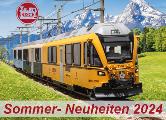 LGB Sommer-Neuheiten 2024 - LGB Modellbahn Sommer-Neuheiten 2024