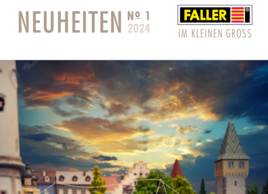 Katalog Faller Neuheiten 2024-01 DE - Katalog Faller Modellbau Neuheiten 2024-01 DE