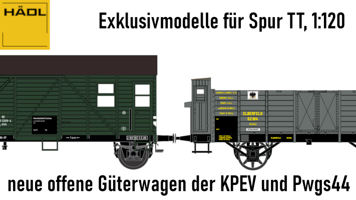 UPDATE 29.01.26: Sondermodelle und Exklusivmodelle im Maßstab 1:120, Spur TT - Sondermodell und Exklusivmodell im Maßstab 1:120, Spur TT, Hädl exklusiv