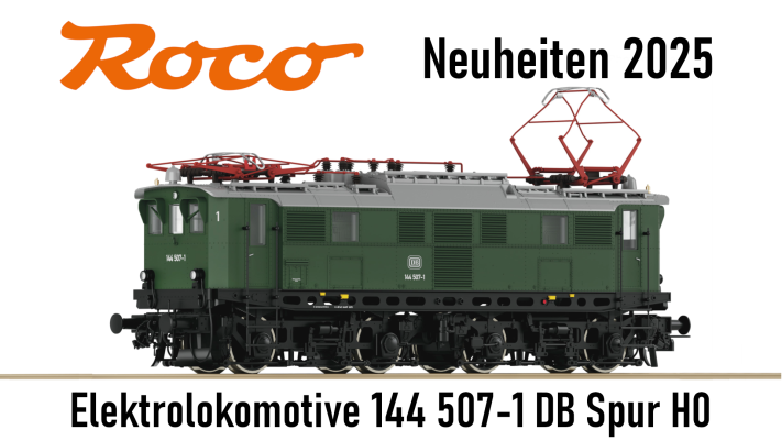 Roco Neuheitenankündigung 2025 Spur H0 und H0e  - 