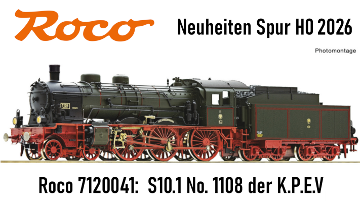 Roco Neuheiten 2026 Spur H0 - Roco Neuheiten 2026 Spur H0
