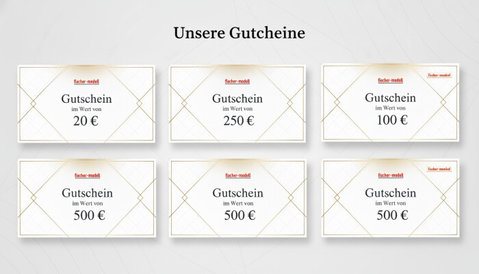 fischer-modell Gutschein - fischer-modell Gutschein