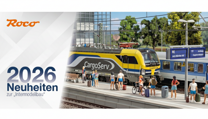 Roco / Fleischmann - Neuheiten zur Intermodellbau 2026 - 