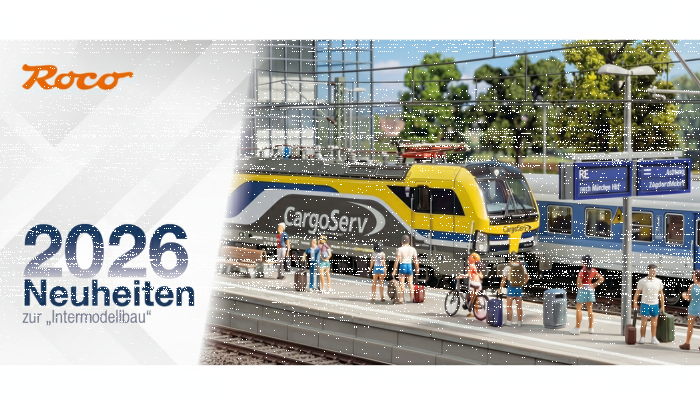 Roco / Fleischmann - Neuheiten zur Intermodellbau 2026 - 