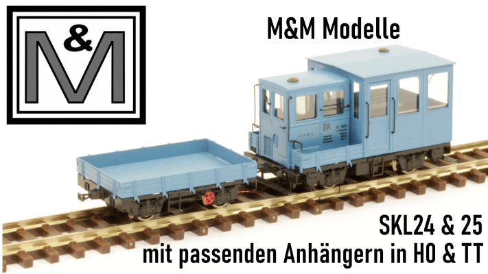 M&amp;M Modelle SKL 24 &amp; SKL 25 – Handarbeitsmodelle und Anhänger für H0 &amp; TT - M&amp;M Modelle SKL 24 &amp; SKL 25 | H0 &amp; TT