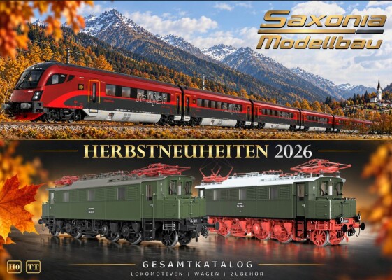 Saxonia Neuheiten 2027, alle Modelle im Überblick - Saxonia Neuheiten 2027 – jetzt vorbestellen