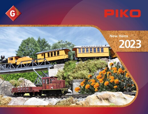 PIKO Catalog New Items 2023 USA G-Track - PIKO Catalog New Items 2023 USA G-Track