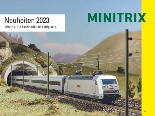 Minitrix Katalog Neuheiten 2023 - Minitrix Katalog Neuheiten 2023