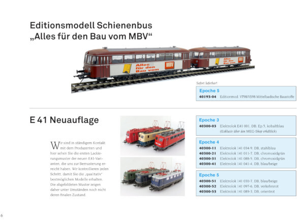 Lenz Modellbahn Herbst- Ueberraschungen 2023