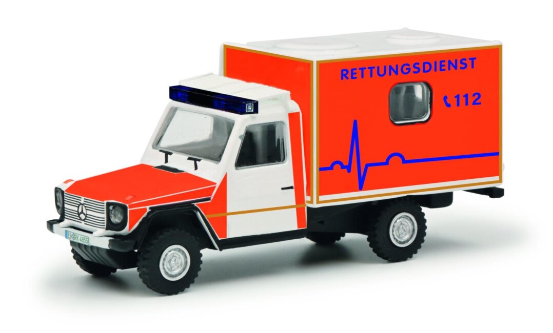 Schuco 452674300 MB G Klasse 112 Rettungsdienst MHI 1:87