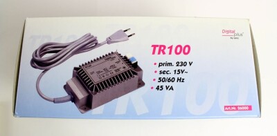 Lenz 26000 TR100 Transformator 15 V, 45 VA